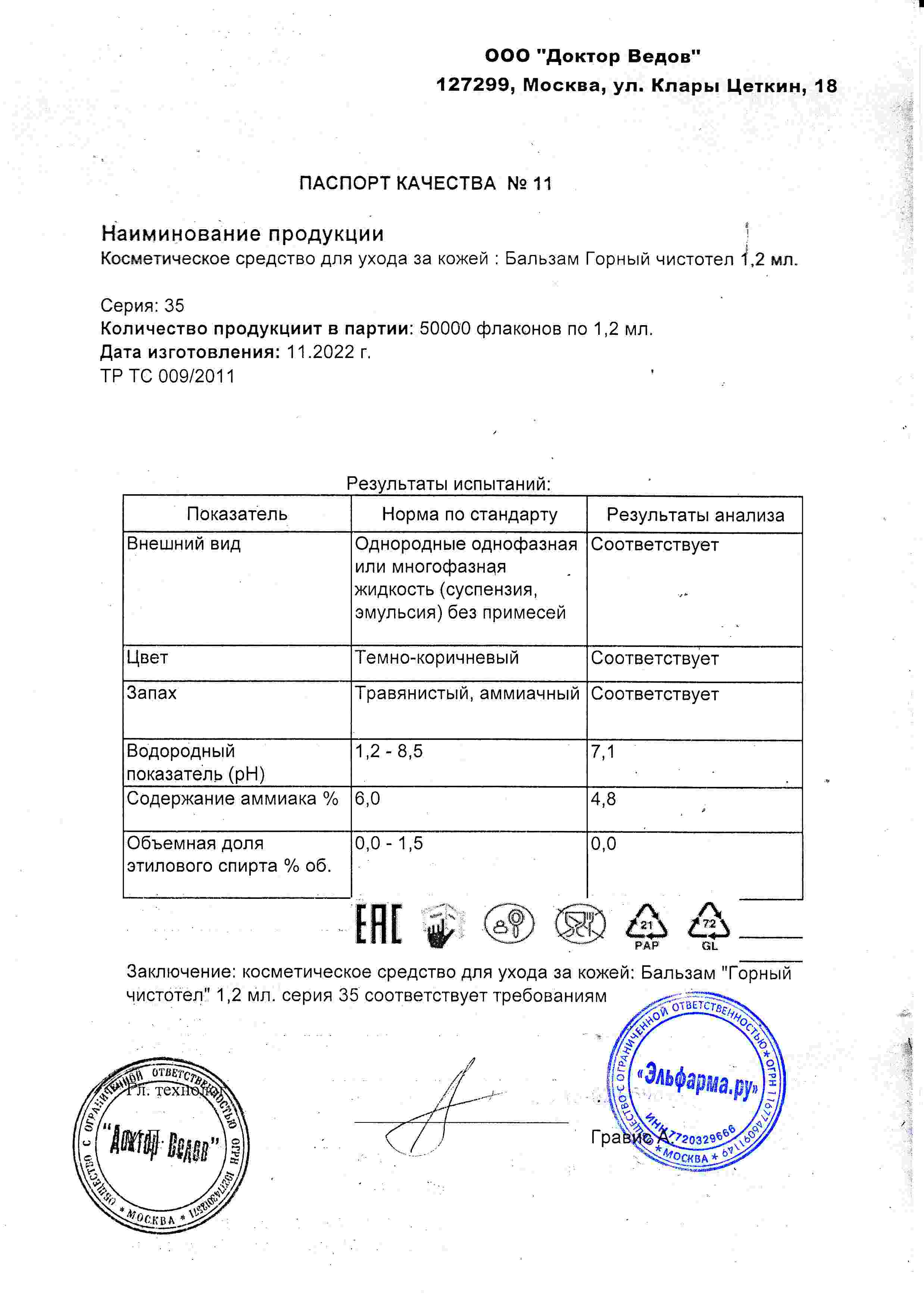 Паспорт №112022
